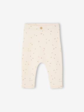 Rib Knit Leggings for Newborn Baby Girls - vertbaudet enfant Rib Knit Leggings for Newborn Baby Girls - vertbaudet enfant