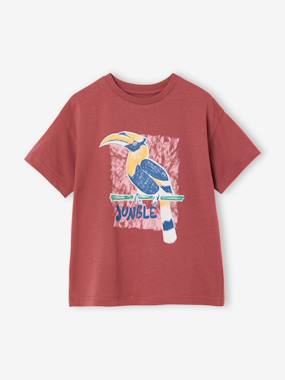 Short-Sleeved T-Shirt for Boys - vertbaudet enfant Boys-Short-Sleeved T-Shirt for Boys