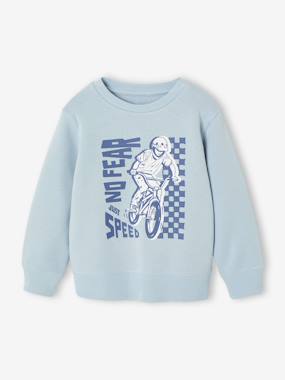 Fancy Sweatshirt for Boys - vertbaudet enfant Boys-Fancy Sweatshirt for Boys