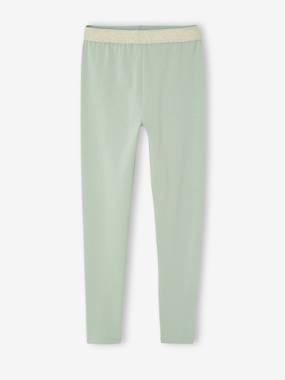 Legging fille ceinture irisée Basics - vertbaudet enfant Legging fille ceinture irisée Basics - vertbaudet enfant