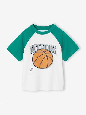 Raglan sleeve t-shirt for boys - vertbaudet enfant Boys-Raglan sleeve t-shirt for boys