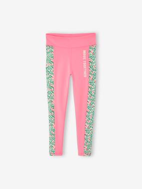 Graphic Sportswear Leggings for Girls - vertbaudet enfant Girls-Graphic Sportswear Leggings for Girls