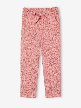 Pantalon fluide imprimé fleurs fille - vertbaudet enfant Pantalon fluide imprimé fleurs fille - vertbaudet enfant