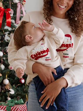 Christmas family capsule sweatshirt for babies - vertbaudet enfant Christmas family capsule sweatshirt for babies - vertbaudet enfant