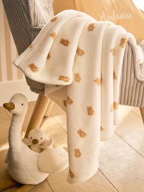 Printed Fleece Blanket - vertbaudet enfant -Printed Fleece Blanket