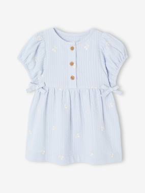 Robe bébé fille détails brodés - vertbaudet enfant Robe bébé fille détails brodés - vertbaudet enfant