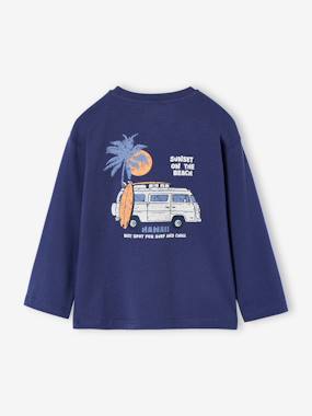 Boy's long-sleeved t-shirt - vertbaudet enfant Boys-Boy's long-sleeved t-shirt