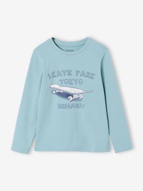 T-shirt garçon imprimé - vertbaudet enfant Garçon-T-shirt, polo, sous-pull-T-shirt garçon imprimé