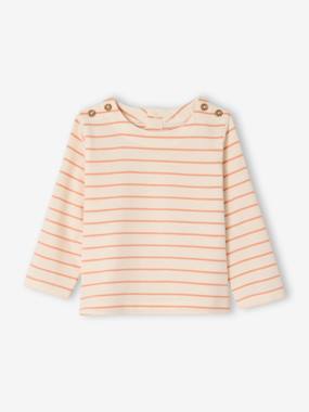 Striped T-Shirt for Girls - vertbaudet enfant Striped T-Shirt for Girls - vertbaudet enfant