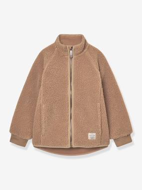 Teddy fleece jacket with zip for children MATCEDRIC MINI A TURE - vertbaudet enfant Teddy fleece jacket with zip for children MATCEDRIC MINI A TURE - vertbaudet enfant