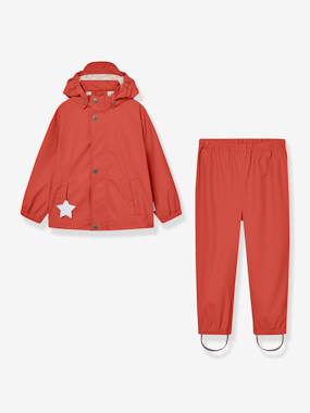 Rain set with jacket and trousers for children MATREINAR MINI A TURE - vertbaudet enfant Rain set with jacket and trousers for children MATREINAR MINI A TURE - vertbaudet enfant