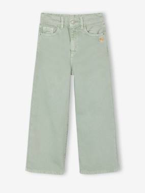 Pantalon fille large couleur - vertbaudet enfant Pantalon fille large couleur - vertbaudet enfant