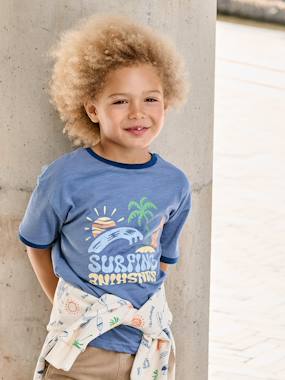 Short-sleeved t-shirt for boys - vertbaudet enfant Boys-Short-sleeved t-shirt for boys