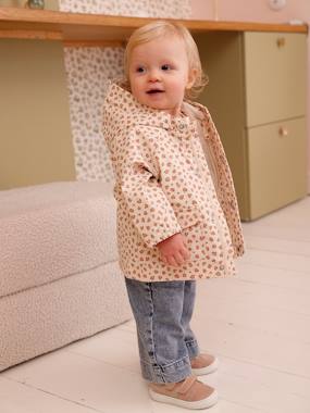 Rain coat 3-in-1 for baby girls with leopard print - vertbaudet enfant Rain coat 3-in-1 for baby girls with leopard print - vertbaudet enfant