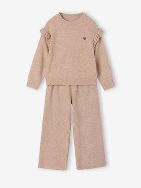 Ensemble pantalon large fille - vertbaudet enfant Ensemble pantalon large fille - vertbaudet enfant