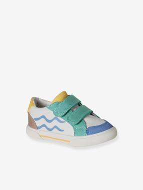 Synthetic trainers with touch 'n' close fastening for babies - vertbaudet enfant -Synthetic trainers with touch 'n' close fastening for babies