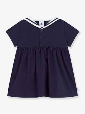 Robe bébé fille col marin manches courtes - vertbaudet enfant Robe bébé fille col marin manches courtes - vertbaudet enfant