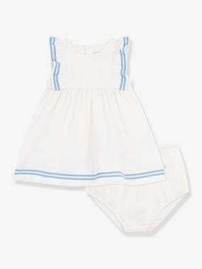Robe bébé fille coton et bloomer - vertbaudet enfant Robe bébé fille coton et bloomer - vertbaudet enfant