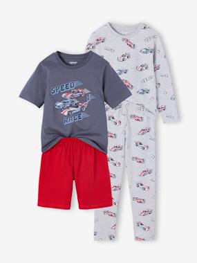 Lot de 2 pyjamas garçon voitures - vertbaudet enfant -Lot de 2 pyjamas garçon voitures