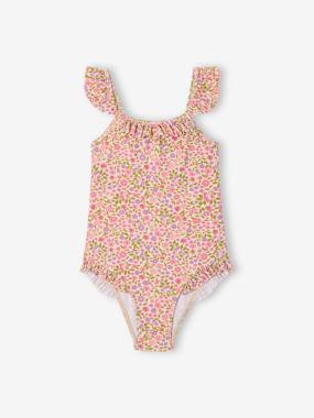 Girl's one-piece swimsuit - vertbaudet enfant -Girl's one-piece swimsuit