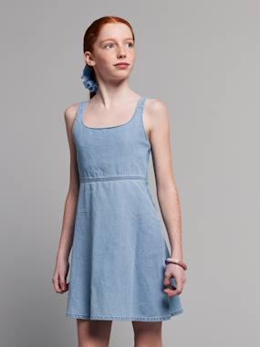 Robe ouverture dos - vertbaudet enfant Fille-Robe ouverture dos