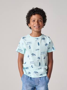 Printed boy's t-shirt - vertbaudet enfant Boys-Printed boy's t-shirt
