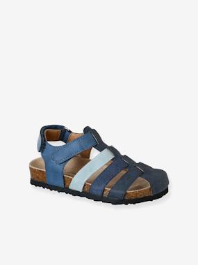 Boys' touch-fastening sandals - vertbaudet enfant Shoes-Boys' touch-fastening sandals