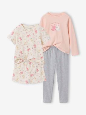 Lot 2 pyjamas lapin court et long - vertbaudet enfant