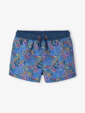 Boy's swim shorts, Liberty capsule - vertbaudet enfant -Boy's swim shorts, Liberty capsule