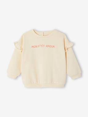 Sweat bébé fille personnalisable - vertbaudet enfant