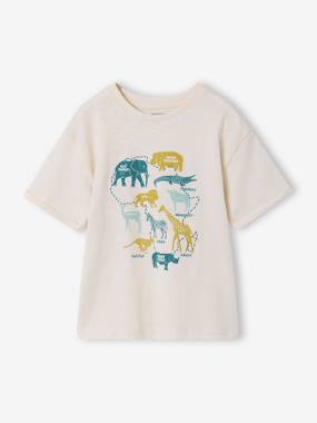 Boy's short-sleeved t-shirt - vertbaudet enfant Boys-Boy's short-sleeved t-shirt