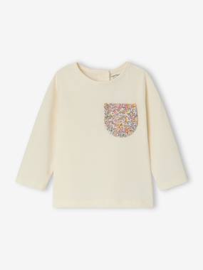 Girl's long-sleeved T-shirt - vertbaudet enfant Girl's long-sleeved T-shirt - vertbaudet enfant