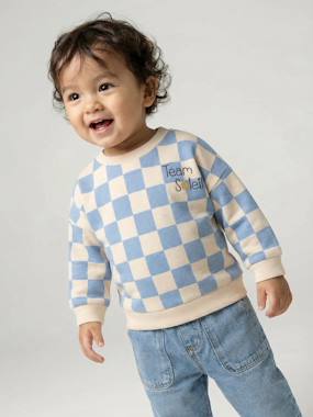 Boys' "Team Soleil" sweatshirt - vertbaudet enfant Boys' "Team Soleil" sweatshirt - vertbaudet enfant