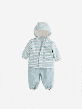 Rain coat and trousers set for baby boys - vertbaudet enfant Rain coat and trousers set for baby boys - vertbaudet enfant