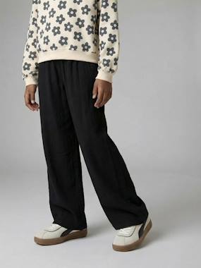 Pantalon large fille maille - vertbaudet enfant Pantalon large fille maille - vertbaudet enfant