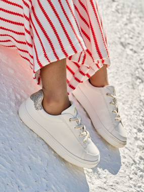 Synthetic Trainers for Girls - vertbaudet enfant