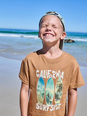 Boy's short-sleeved t-shirt - vertbaudet enfant Boys-Boy's short-sleeved t-shirt