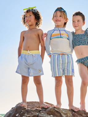 Swim Shorts for Boys - vertbaudet enfant -Swim Shorts for Boys