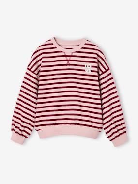 Sweat fille manches longues - vertbaudet enfant Fille-Sweat fille manches longues