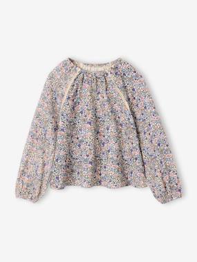 Blouse manches longues fille - vertbaudet enfant Fille-Blouse manches longues fille