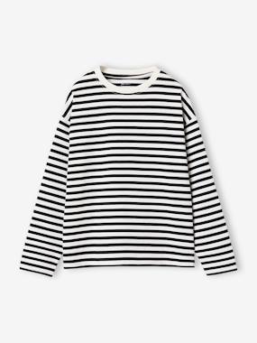 T-shirt manches longues fille - vertbaudet enfant Fille-T-shirt manches longues fille