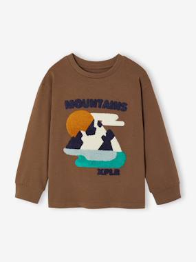 T-shirt manches longues garçon - vertbaudet enfant Garçon-T-shirt manches longues garçon