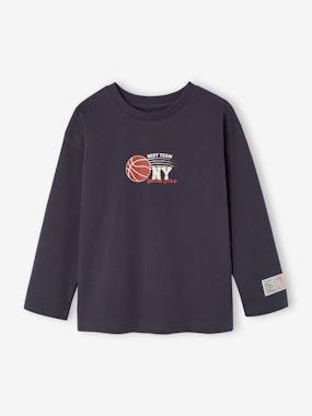 T-shirt manches longues garçon - vertbaudet enfant Garçon-T-shirt manches longues garçon
