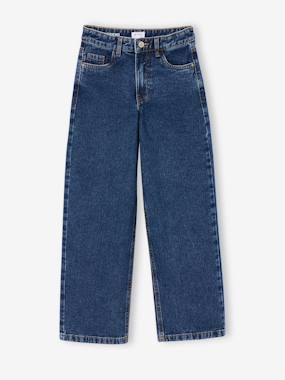 Jean droit fille - vertbaudet enfant -Jean droit fille