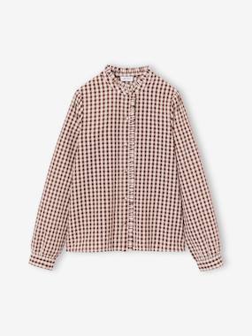 Chemise fille manches longues - vertbaudet enfant Fille-Chemise fille manches longues
