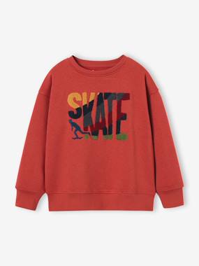 Sweat col rond garçon - vertbaudet enfant Garçon-Sweat col rond garçon