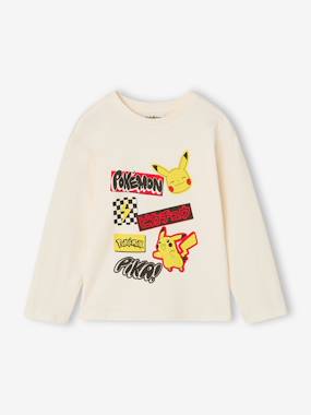 T-shirt manches longues Pokemon garçon - vertbaudet enfant Garçon-T-shirt manches longues Pokemon garçon