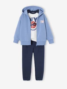 Ensemble sport 3 pièces garçon - vertbaudet enfant Garçon-Ensemble sport 3 pièces garçon