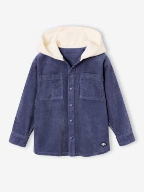 Chemise à capuche garçon - vertbaudet enfant Garçon-Chemise à capuche garçon