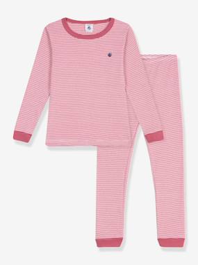 Pyjama ajusté à rayures - vertbaudet enfant